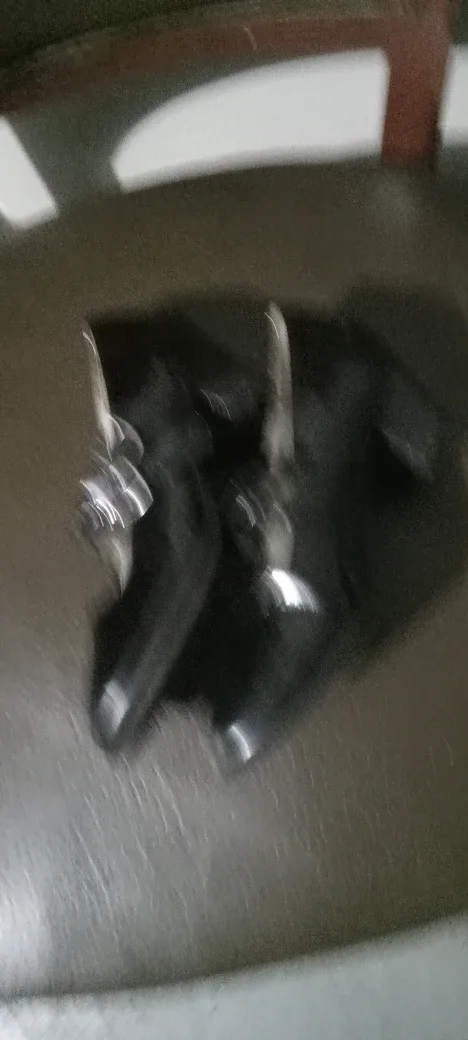 Toddler Girls Black Patent Dress Shoes Size 13 image indicator(2)