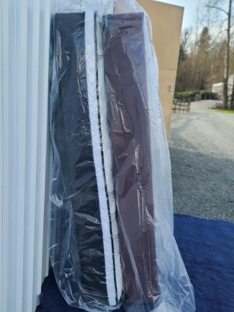 Queen size bedframe, Mattress and Box Spring Set image indicator(3)