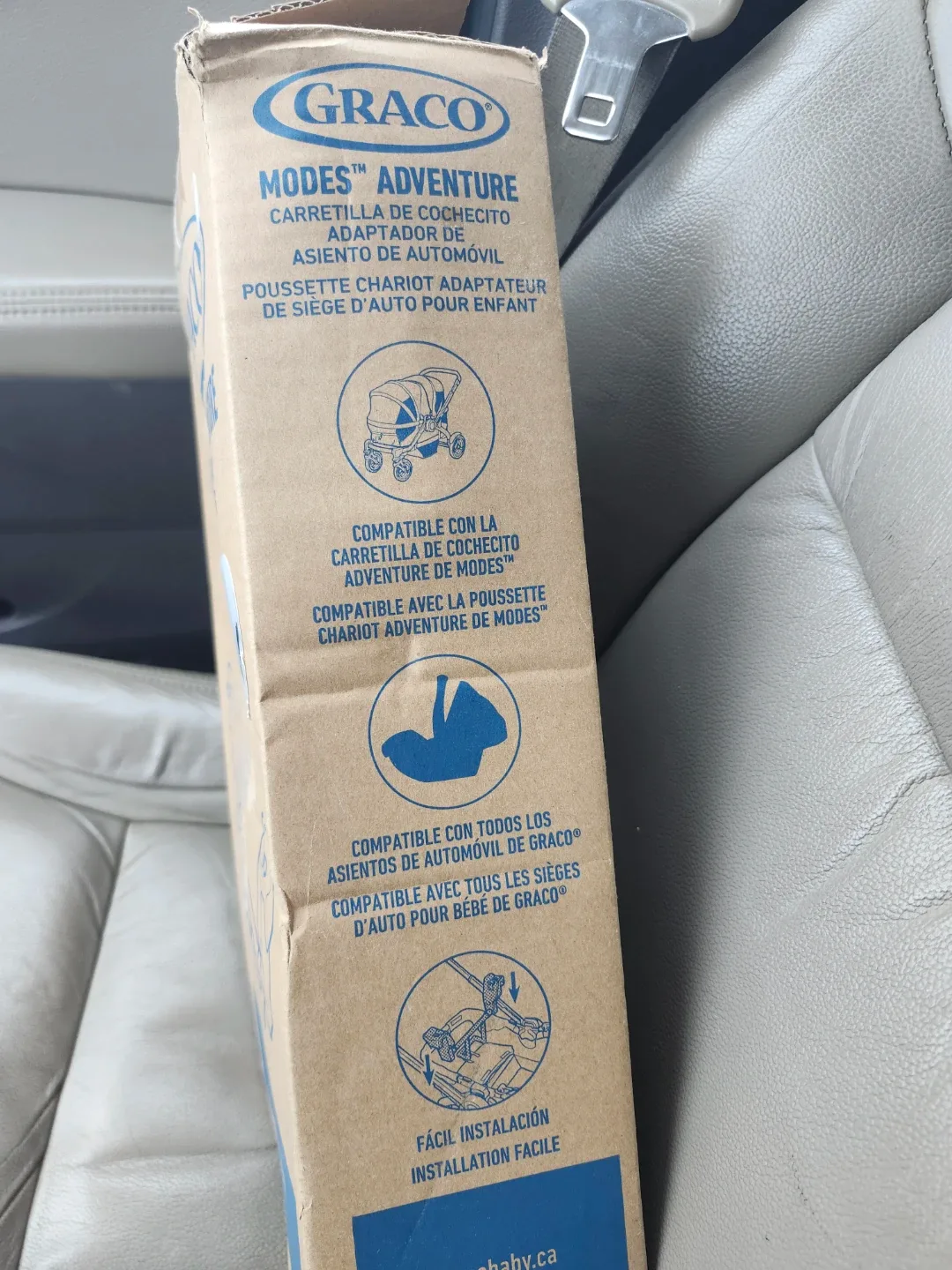 Graco Modes Adventure Stroller Wagon Car Seat Adapter image indicator(2)