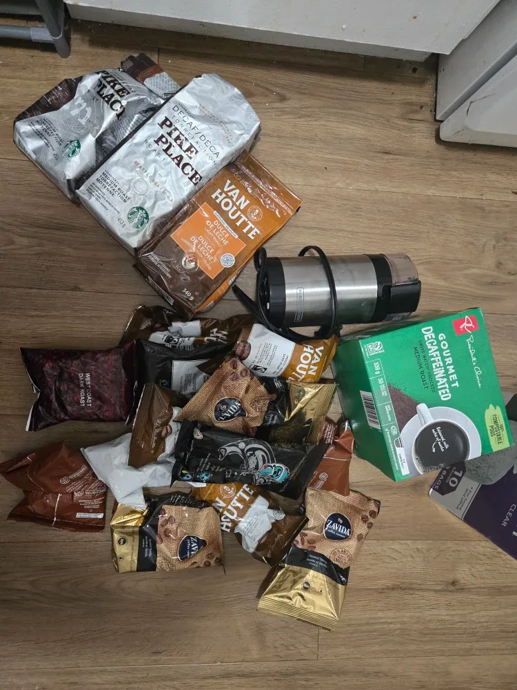 Variety of Coffee Beans & Pods