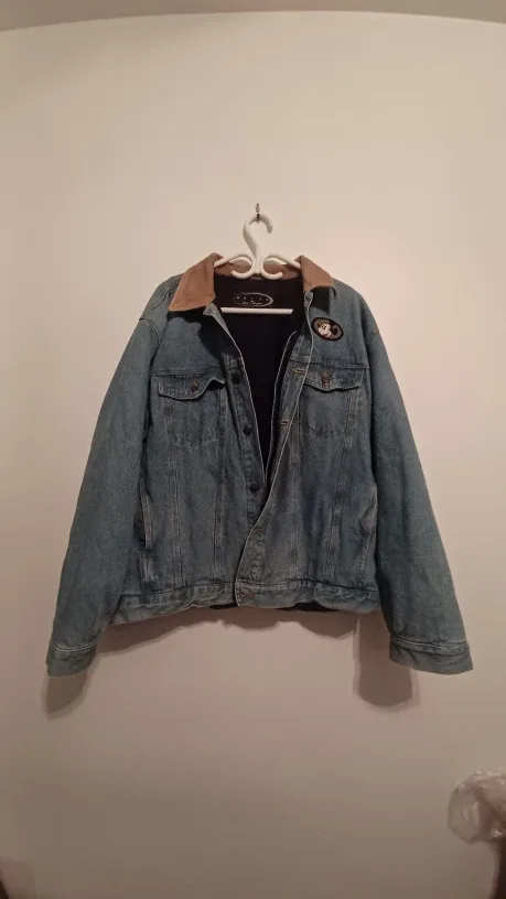 White Rider XL Denim Jacket