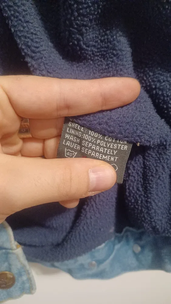 White Rider XL Denim Jacket image indicator(8)