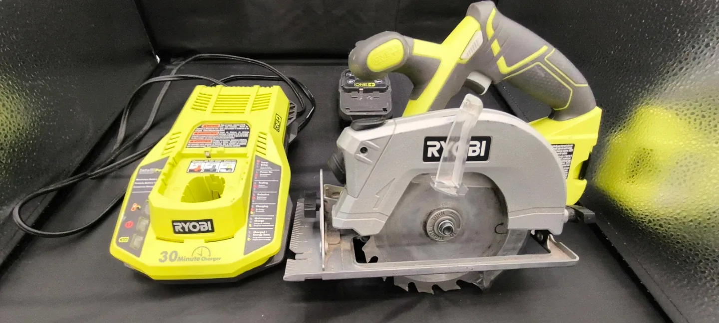 Ryobi ONE+ Cordless Circular Saw with Battery & Charger