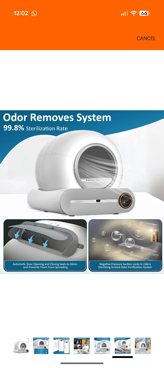 Multi-functional Smart Litter Box - Automatic Cleaning - photo 5