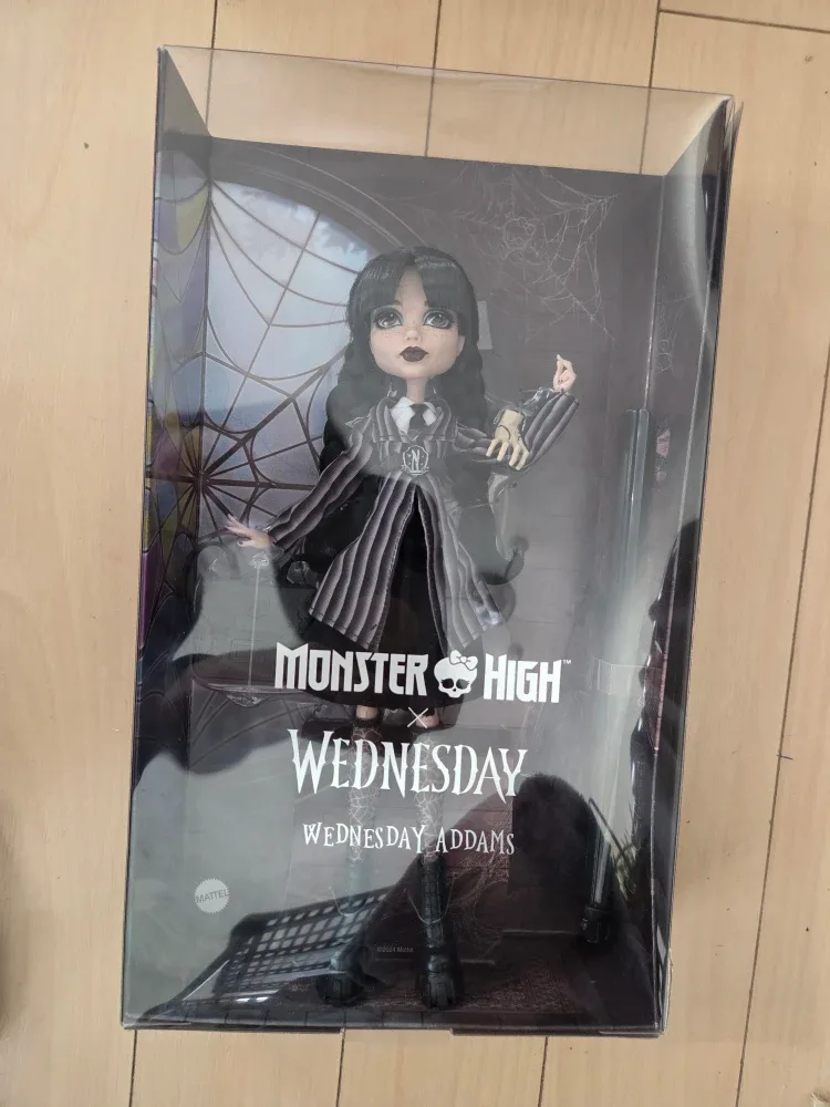 New Monster High x Wednesday Addams Doll
