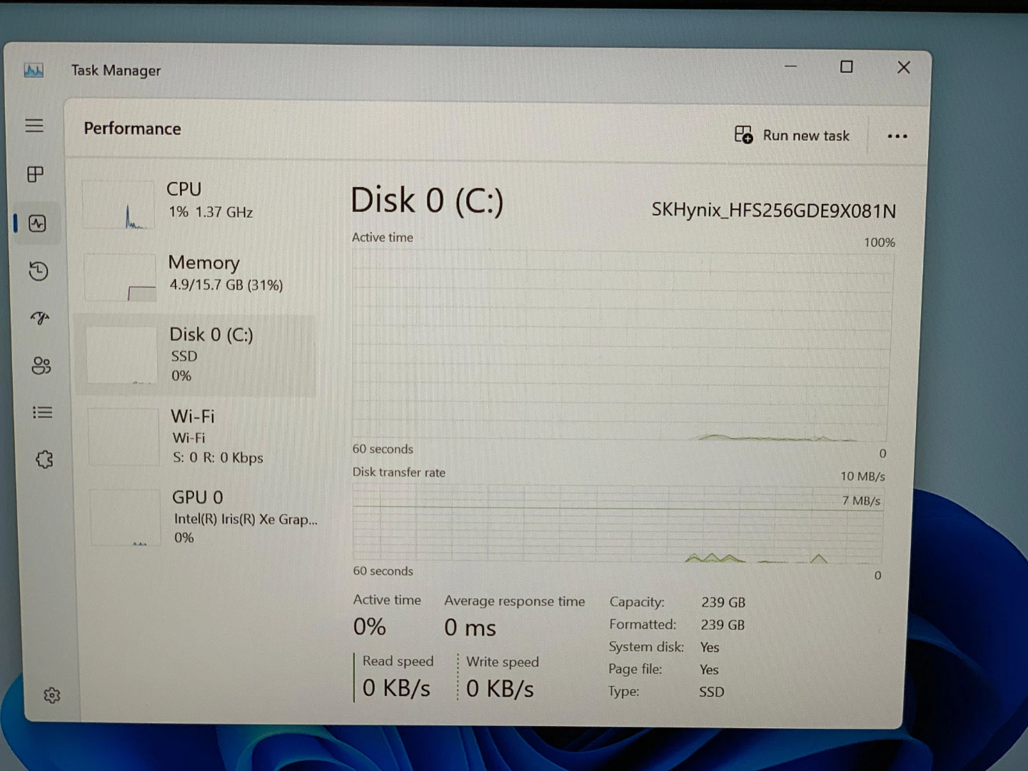 Lenovo T14s Gen 2 i5 11th Gen touchscreen 256 GB SSD 16 GB Ram - photo 5