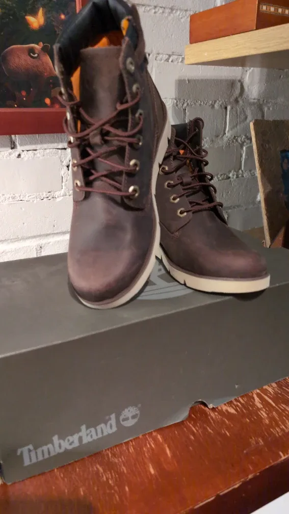 Timberland Brown Leather Ankle Boots