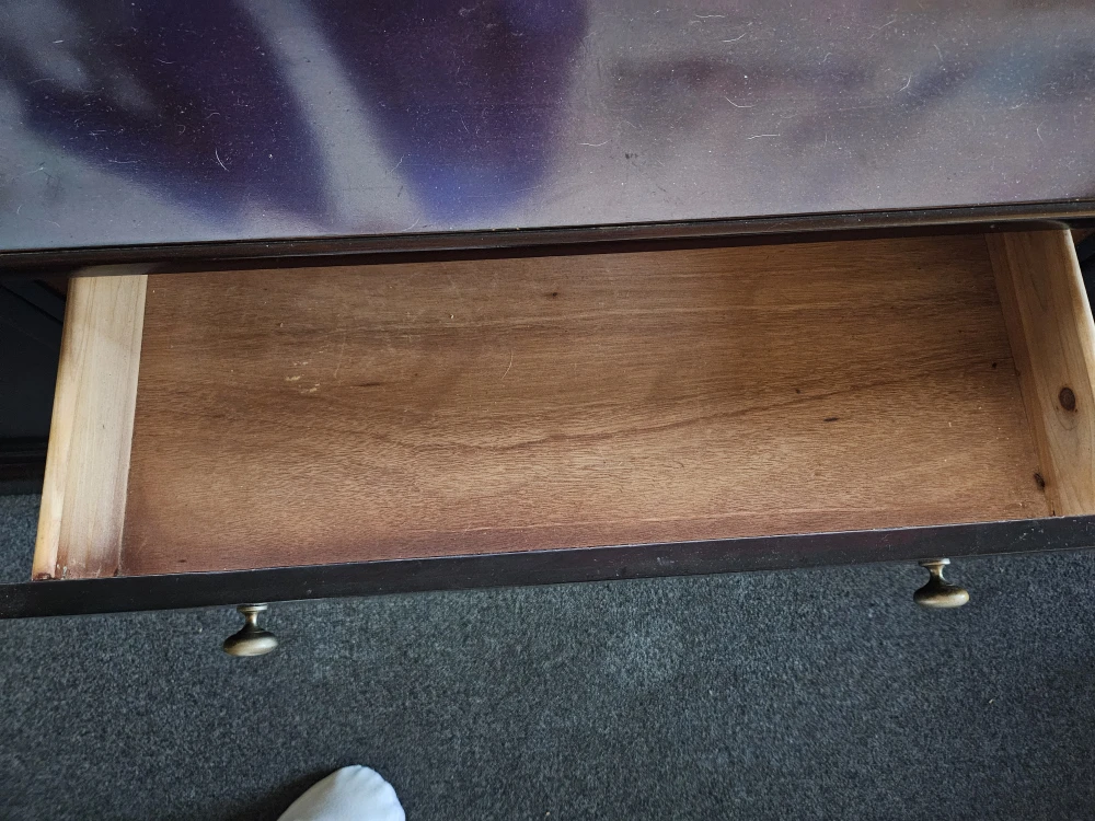 Dark Brown TV Stand - photo 3