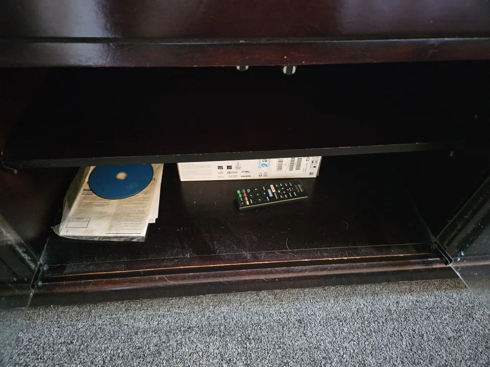 Dark Brown TV Stand - photo 4