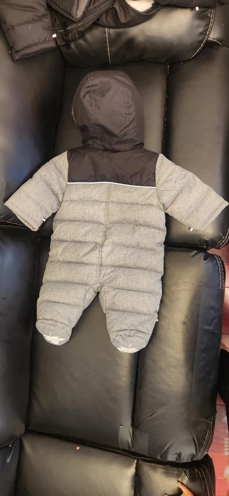 Canadiana Baby Snowsuit - Grey - photo 4