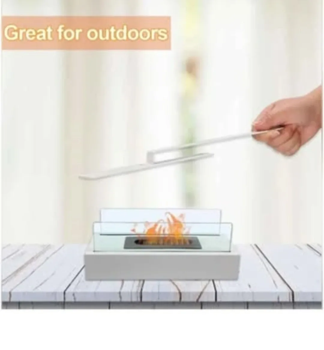 Tabletop Fire Pit Smores Maker Kit Indoor & Outdoor with ... image indicator(3)