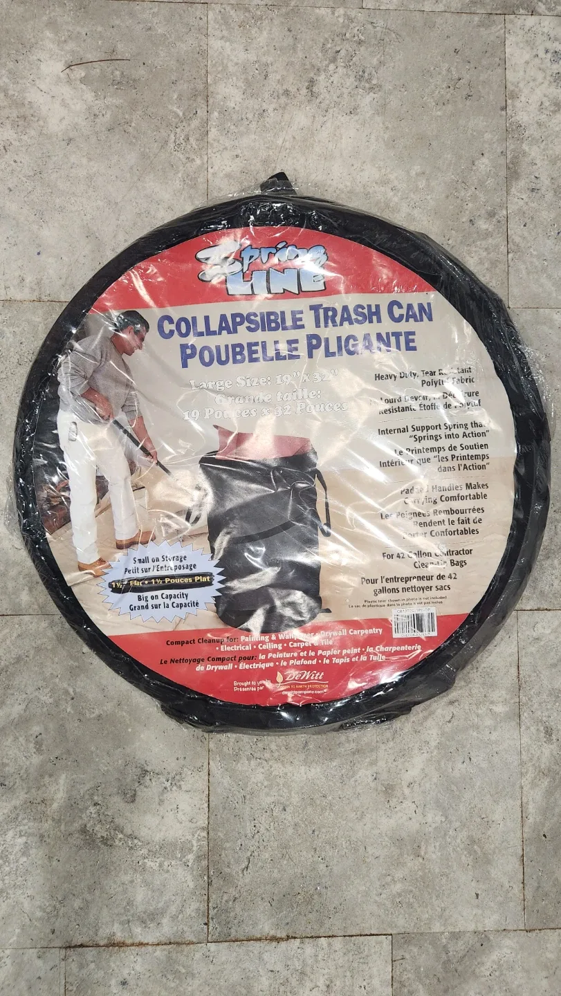 Spring Line Collapsible Trash Can - New! image indicator(2)