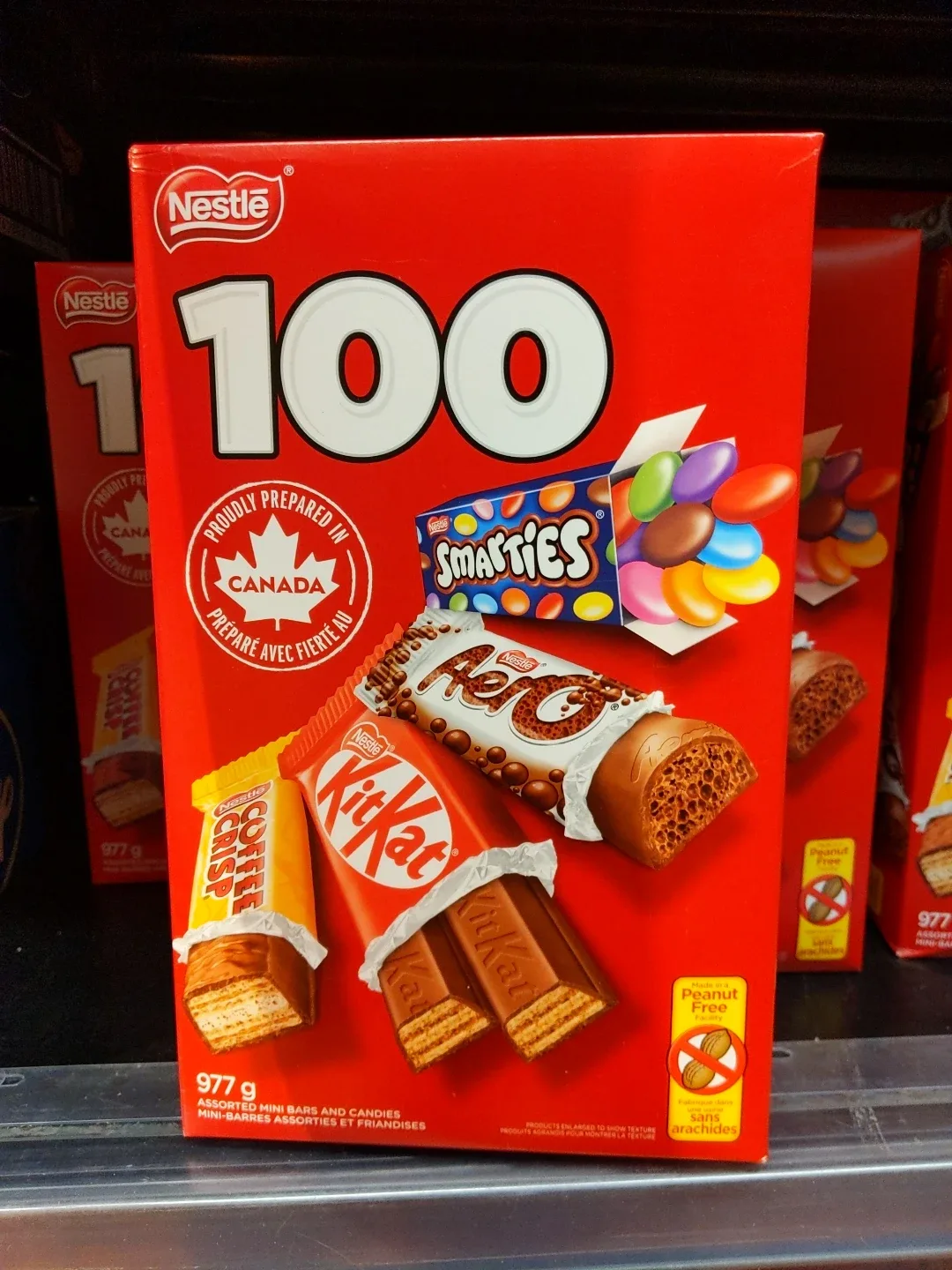 Nestlé 100 Assorted Mini Bars & Candies 977g