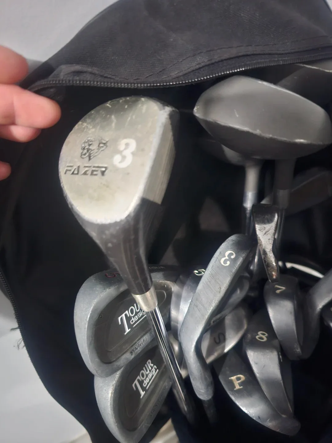 Fazer Golf Club Set with Pro Tour II Irons thumbnail