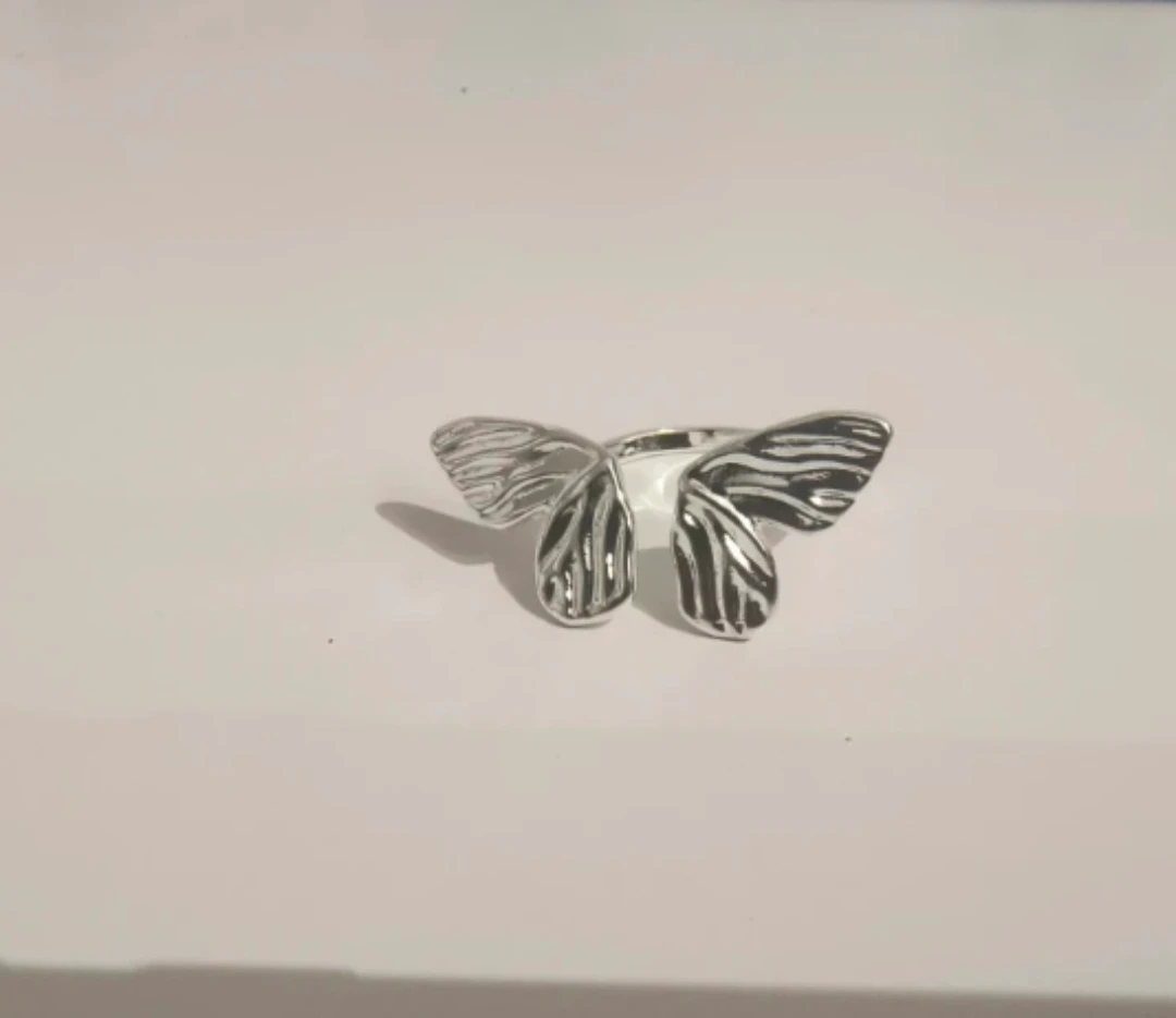 Butterfly Silver Ring - photo 2
