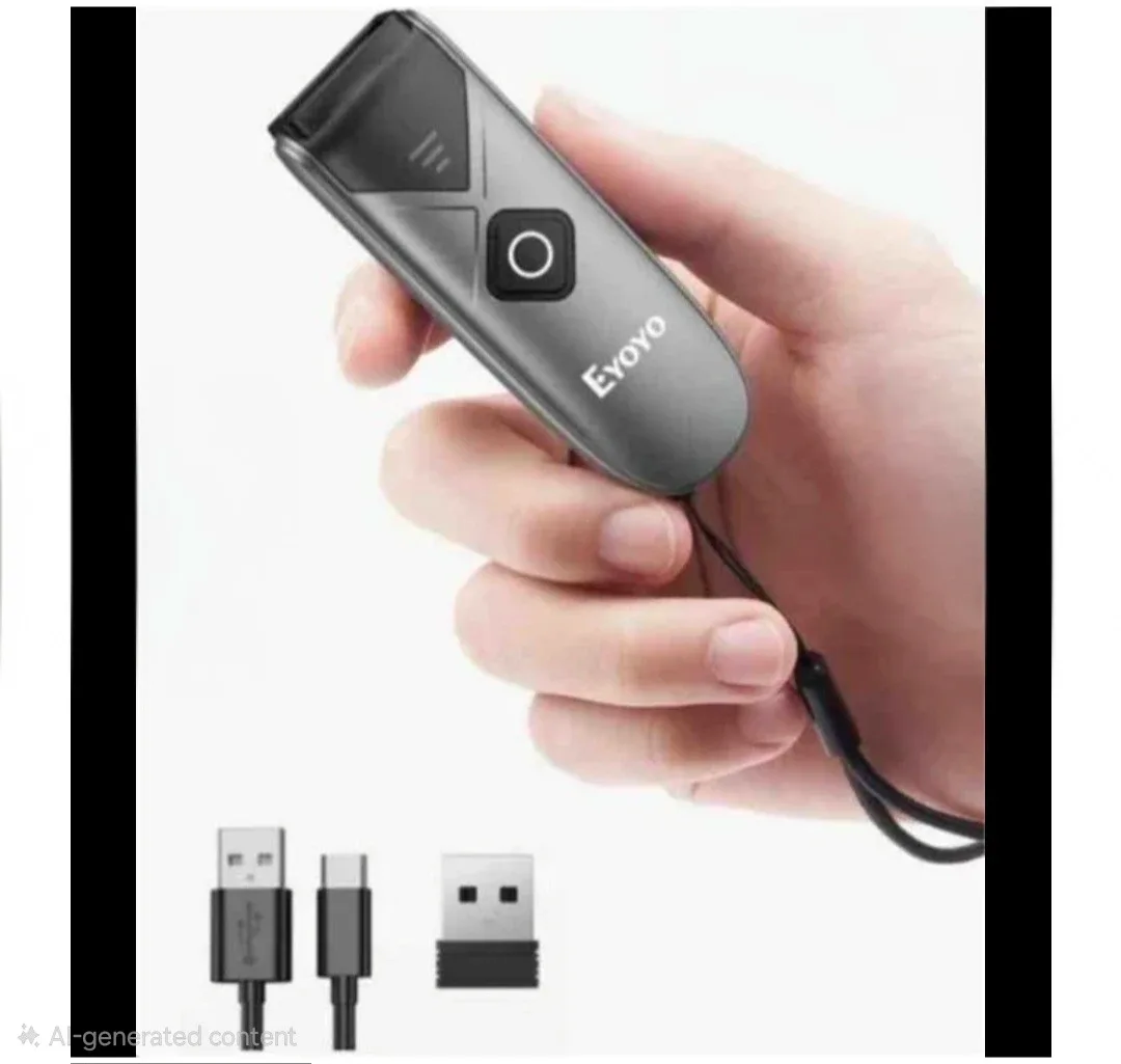 New Eyoyo Bluetooth 2D and 1D Barcode Scanner