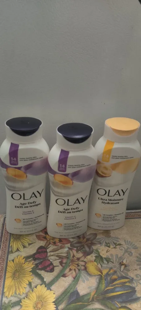 Olay Ultra Moisture & Age Defy Body Wash - 364 mLx3