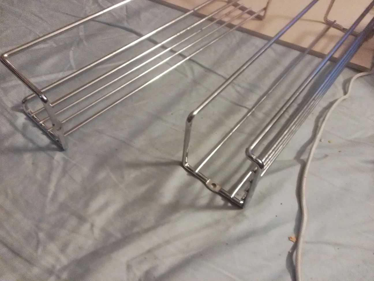 Chrome Wire Shelves - Set of 2 image indicator(2)