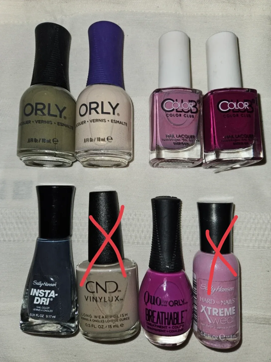 Mixed Nail Polish