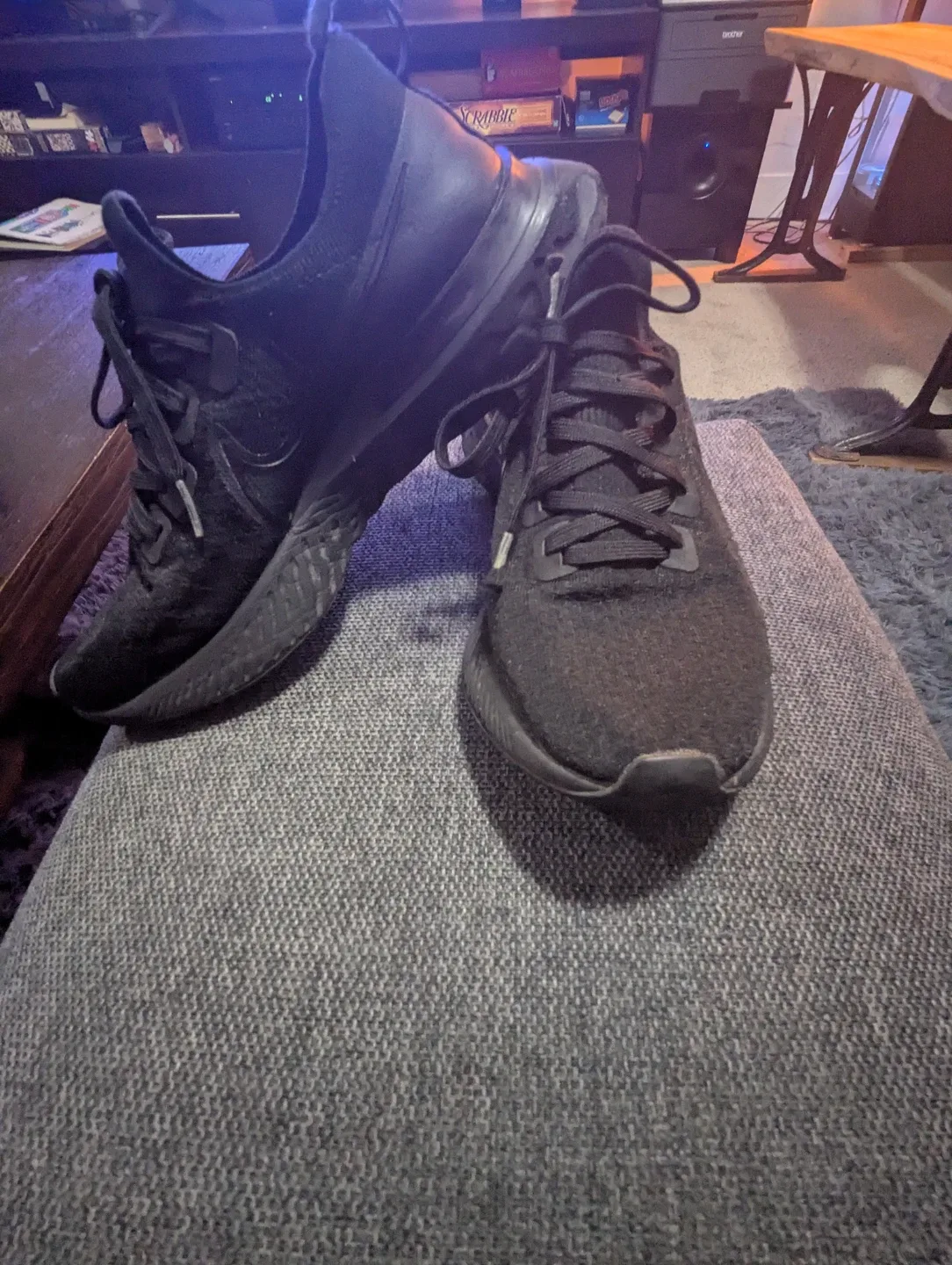 Woman Nike React Infinity Run Flyknit 3 Triple Black image indicator(3)