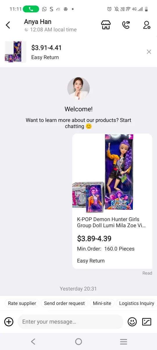 K-POP Demon Hunter Girls Group Doll image indicator(4)