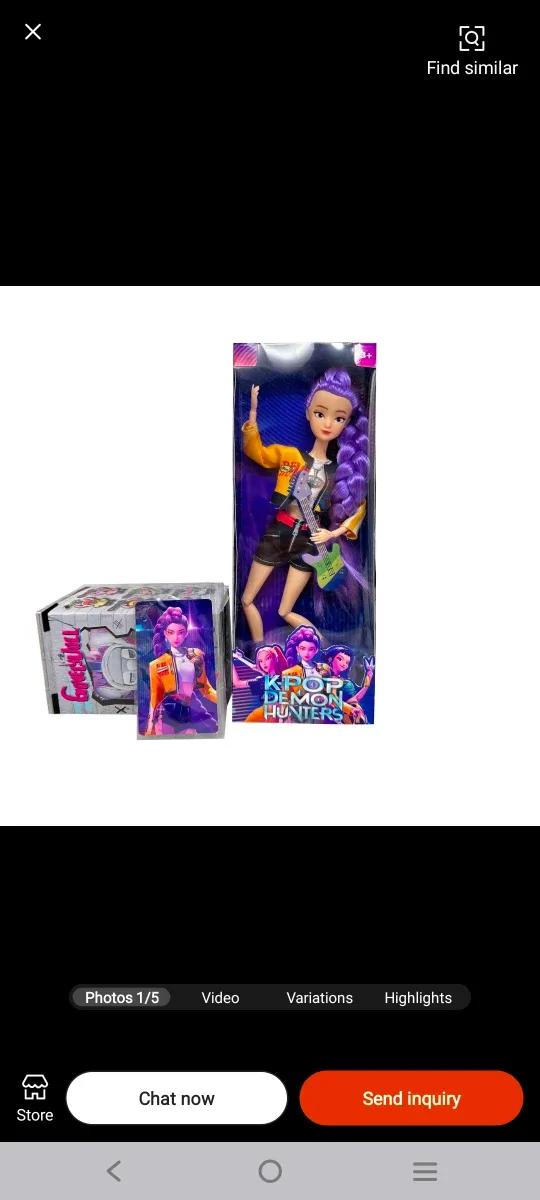 K-POP Demon Hunter Girls Group Doll image indicator(6)