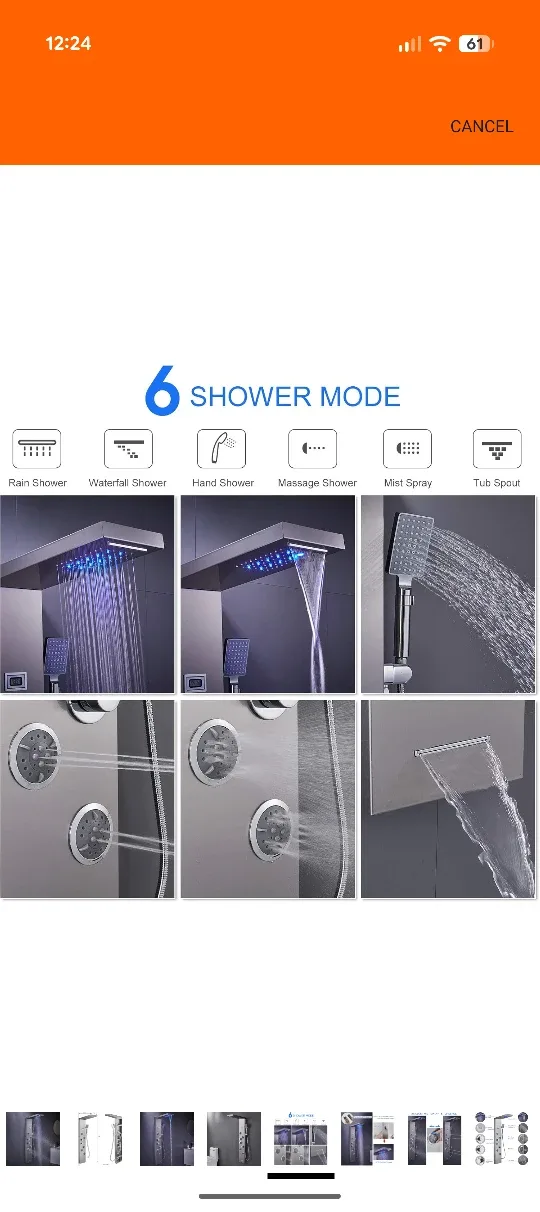Shower Panel System image indicator(3)