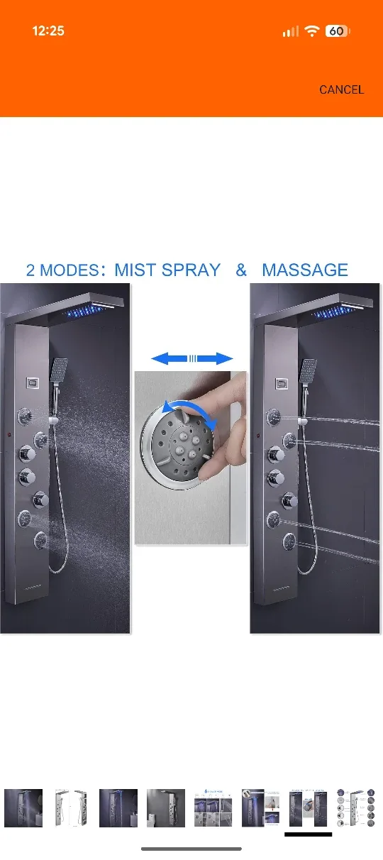 Shower Panel System image indicator(5)