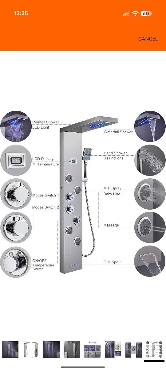 Shower Panel System image indicator(6)