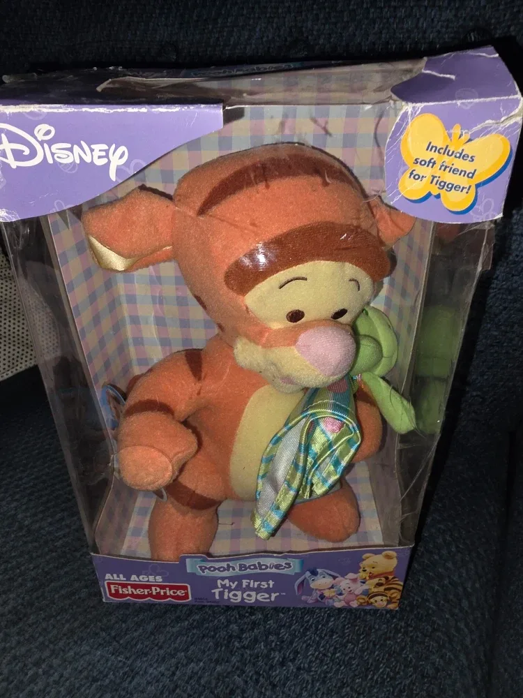 Disney Fisher-Price Pooh Babies My First Tigger Plush - New thumbnail