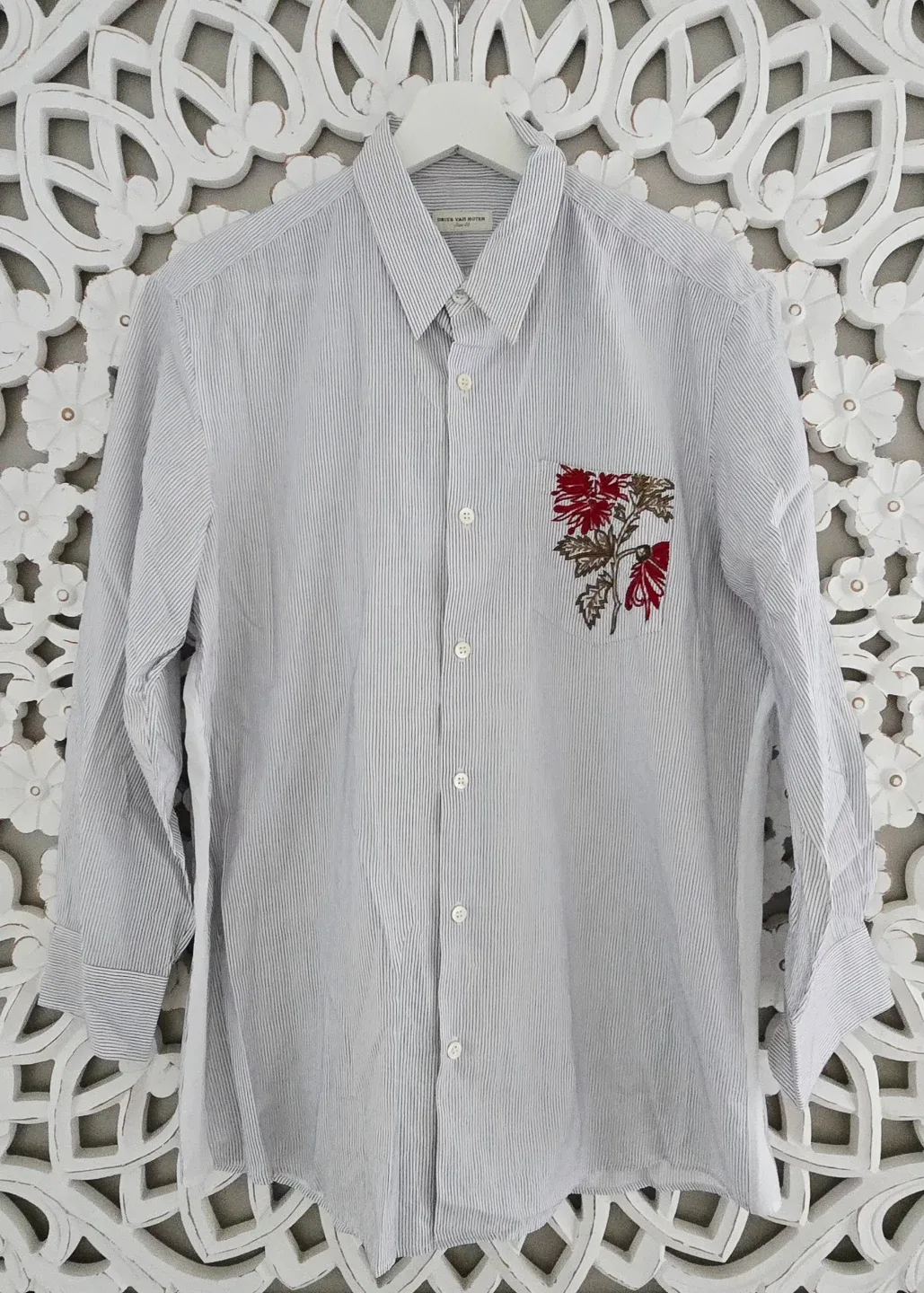 Dries Van Noten Striped Shirt Size 50