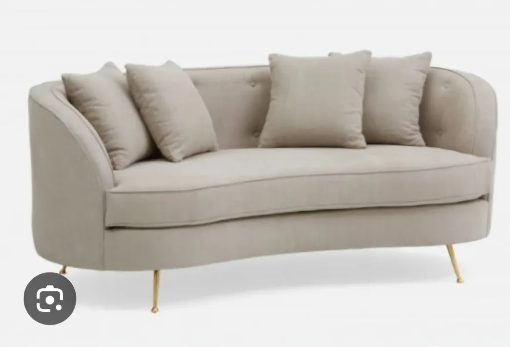 Structube Eloise Tufted Loveseat - Greige image indicator(2)