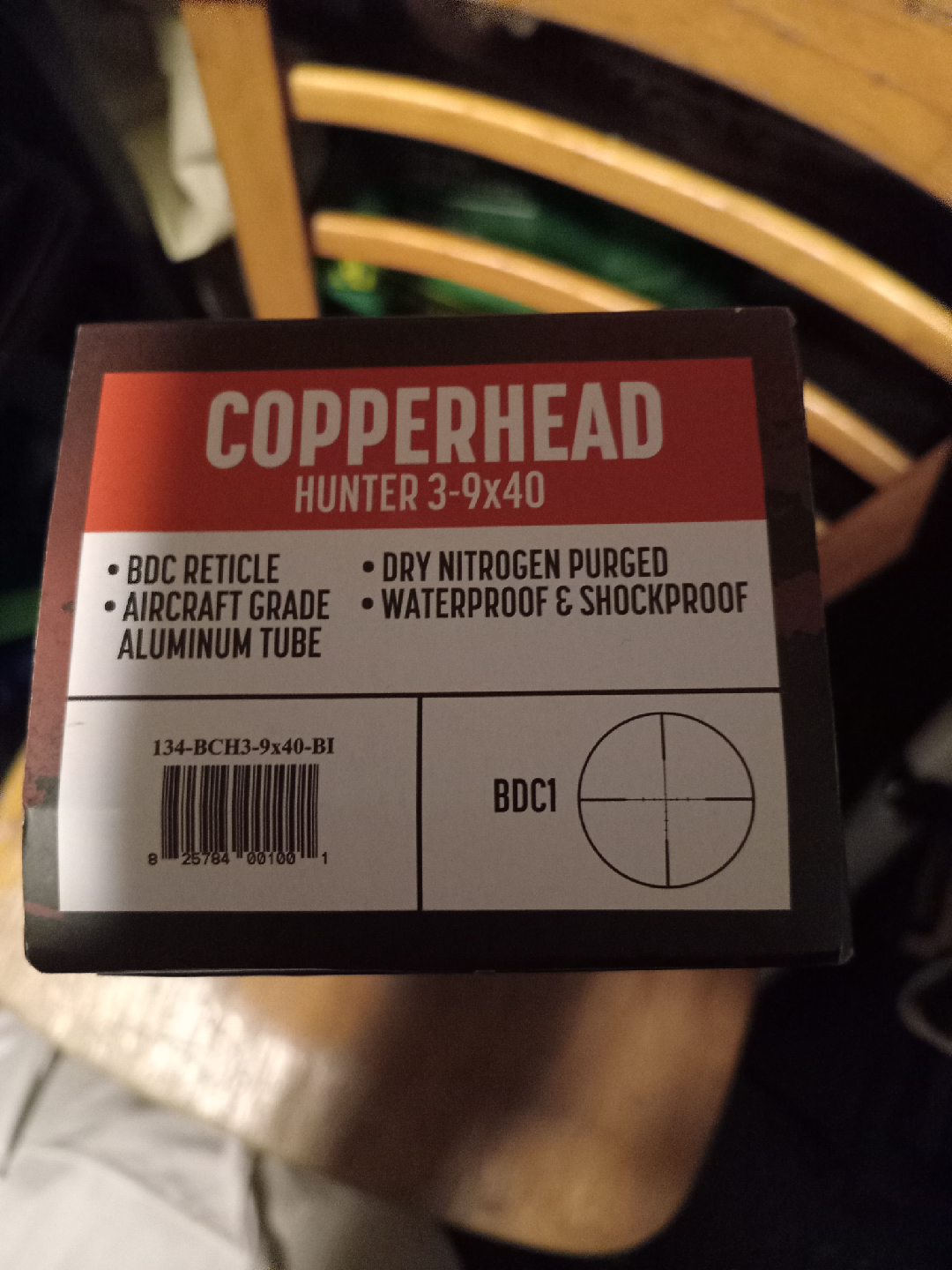 Copperhead Hunter 3-9x40 Riflescope