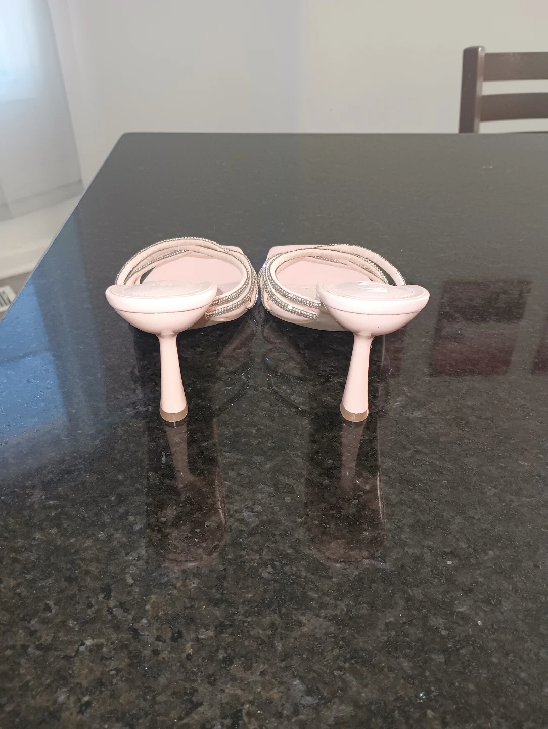 Pink Rhinestone Heels - photo 2