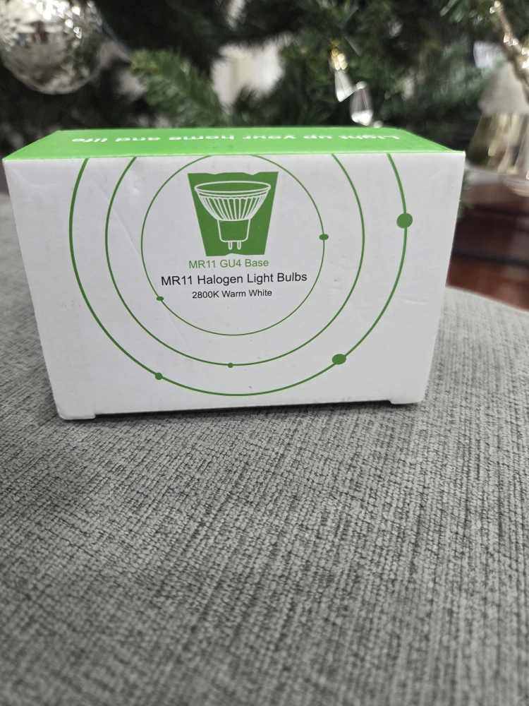 MR11 GU4 HALOGEN LIGHT BULBS 6 PACK 12V 10W - photo 2