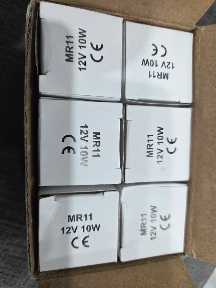 MR11 GU4 HALOGEN LIGHT BULBS 6 PACK 12V 10W image indicator(3)