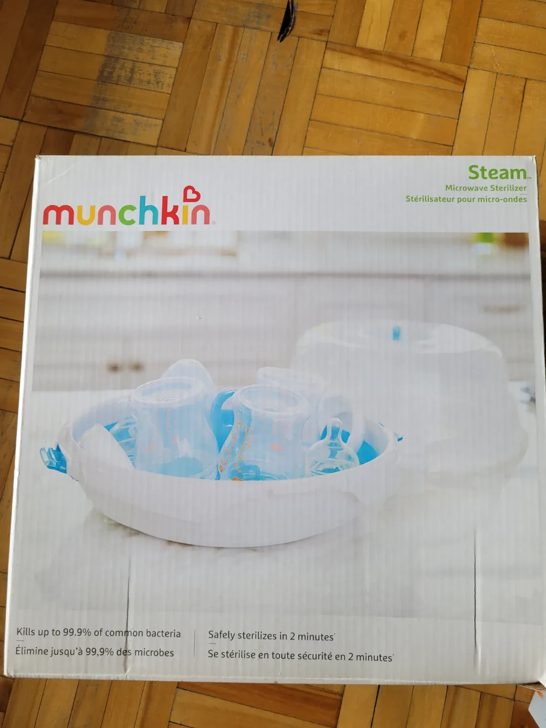 Toastmaster Red Kettle & Munchkin Microwave Sterilizer image indicator(2)