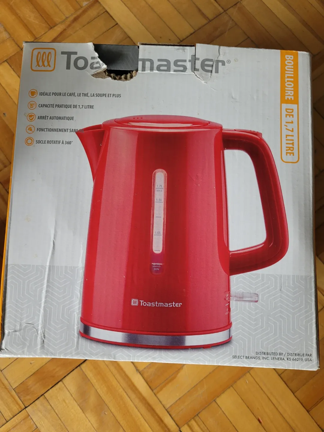 Toastmaster Red Kettle & Munchkin Microwave Sterilizer image indicator(3)