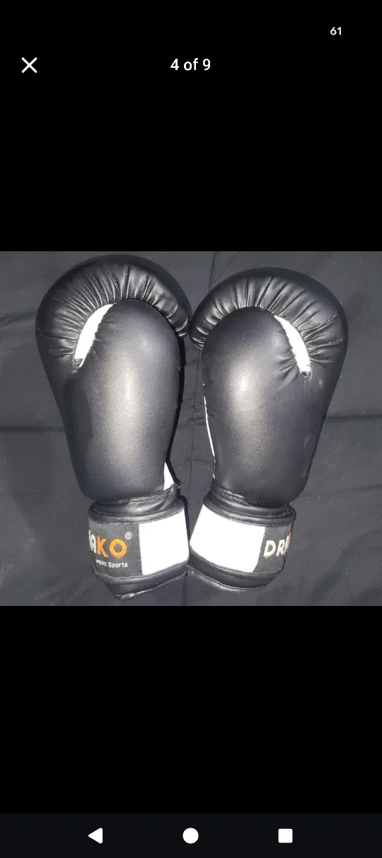 DRAKO Boxing Gloves - Black image indicator(2)
