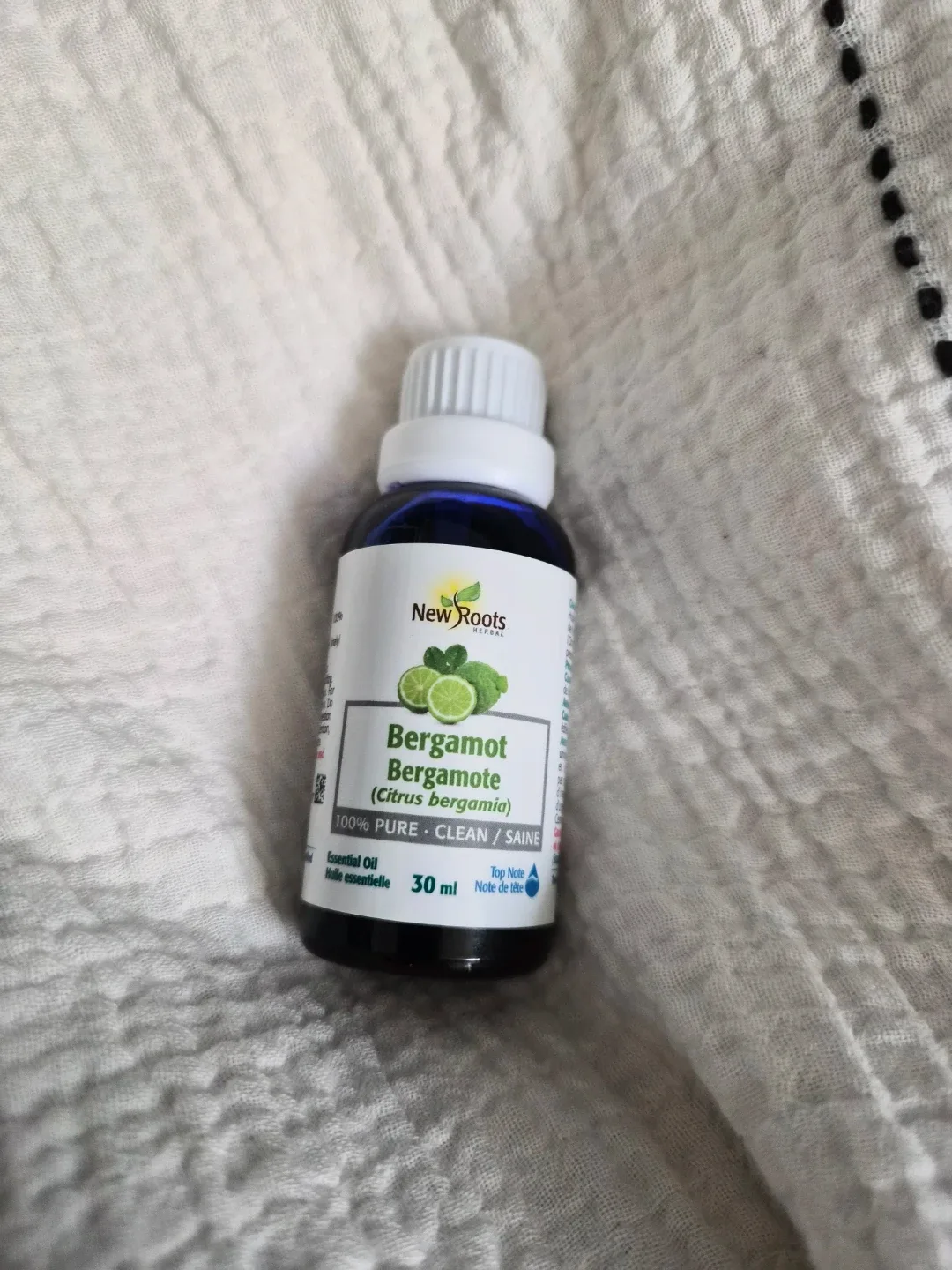 New Roots Bergamot Essential Oil 30ml