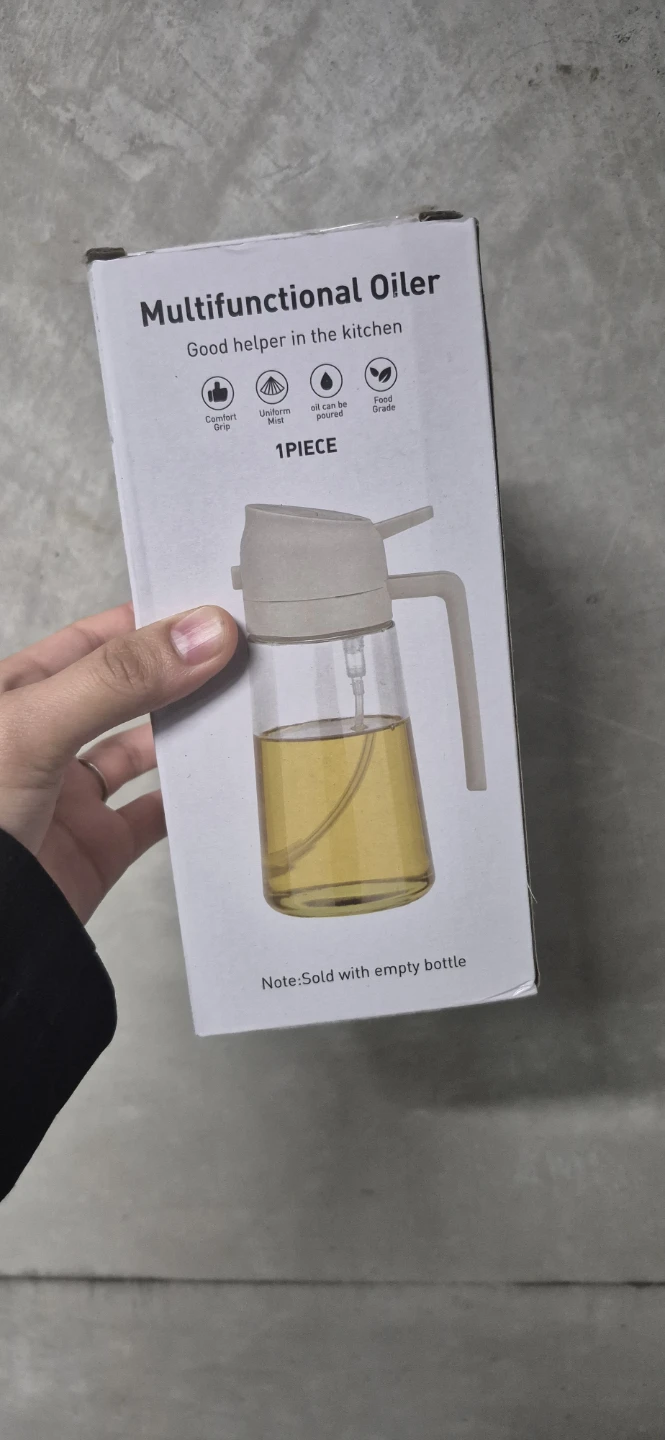 2-in-1 Oil Sprayer and Dispenser Bottle - photo 2