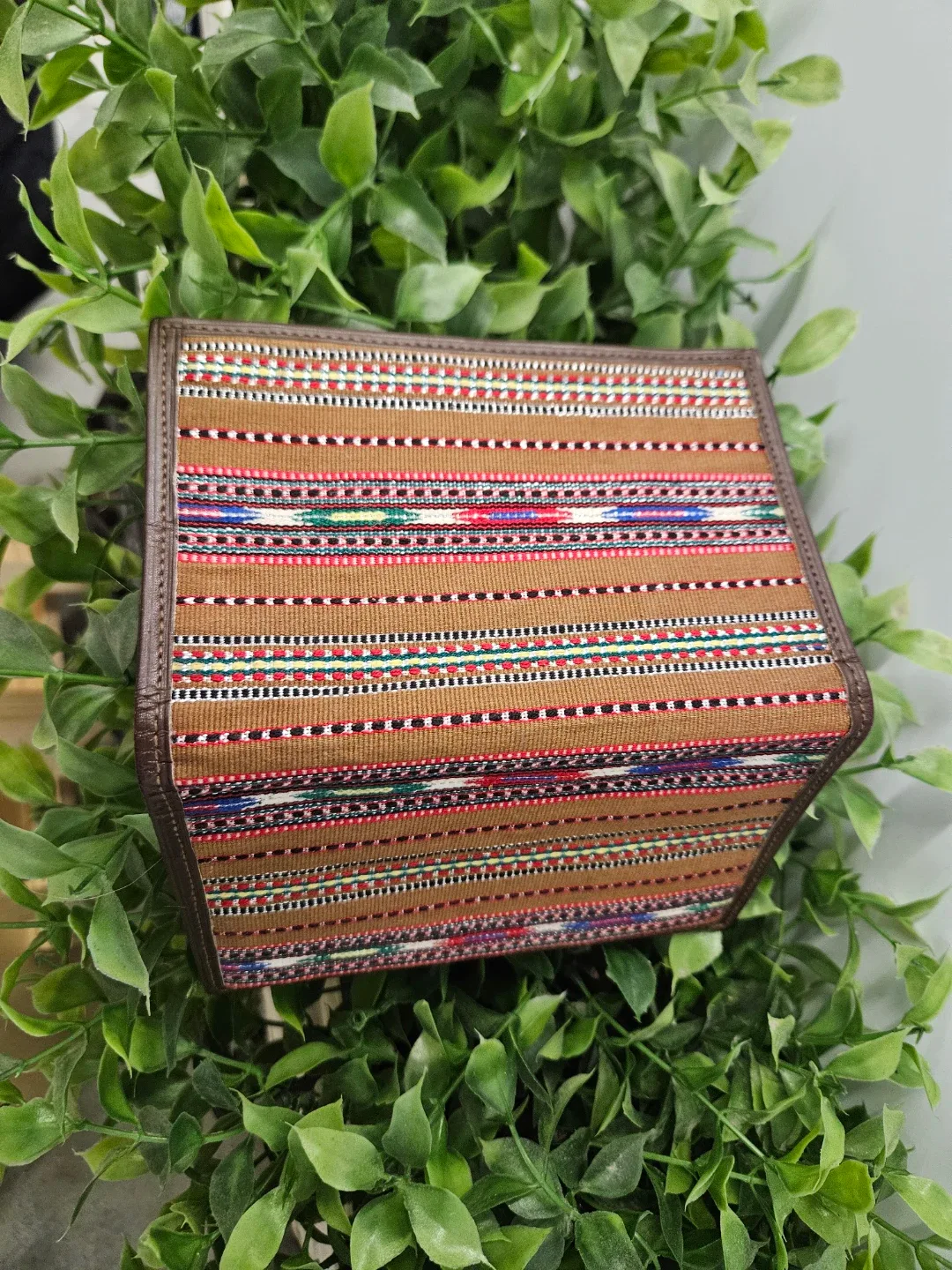 Brown Patterned Wallet thumbnail