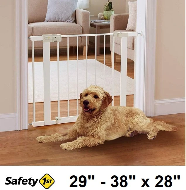 SAFETY 1ST EASY INSTALL AUTO-CLOSE GATE - 29" - 38" WIDE / 28" H