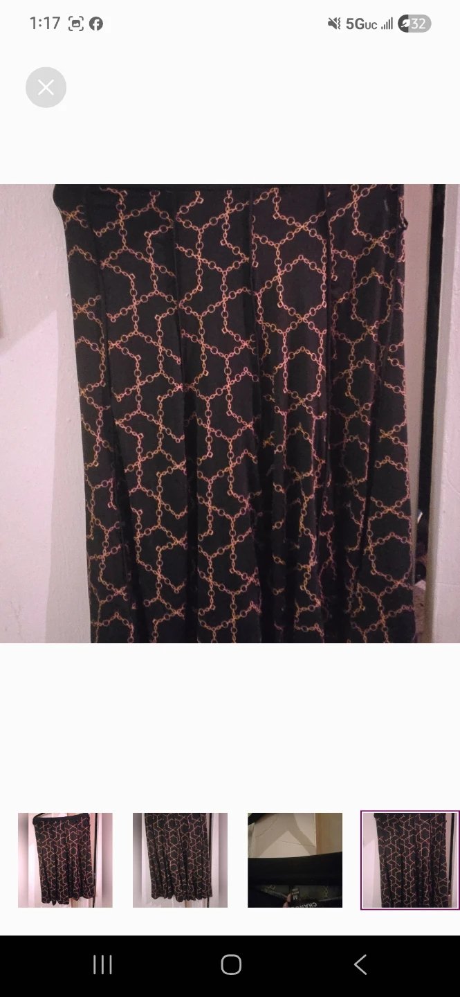Chanel women medium chain style pleaded skirt - photo 3