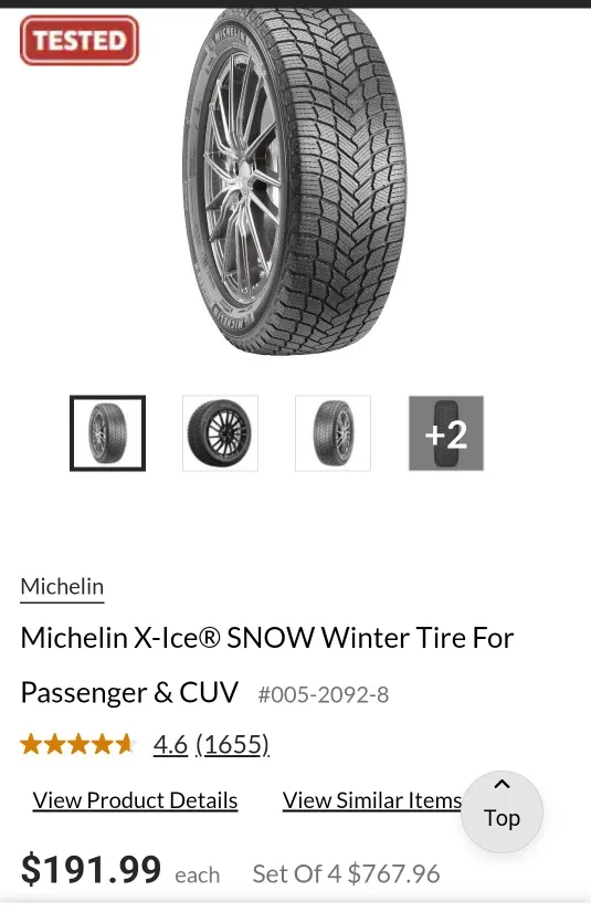 Michelin X -ICE Snow winter tires