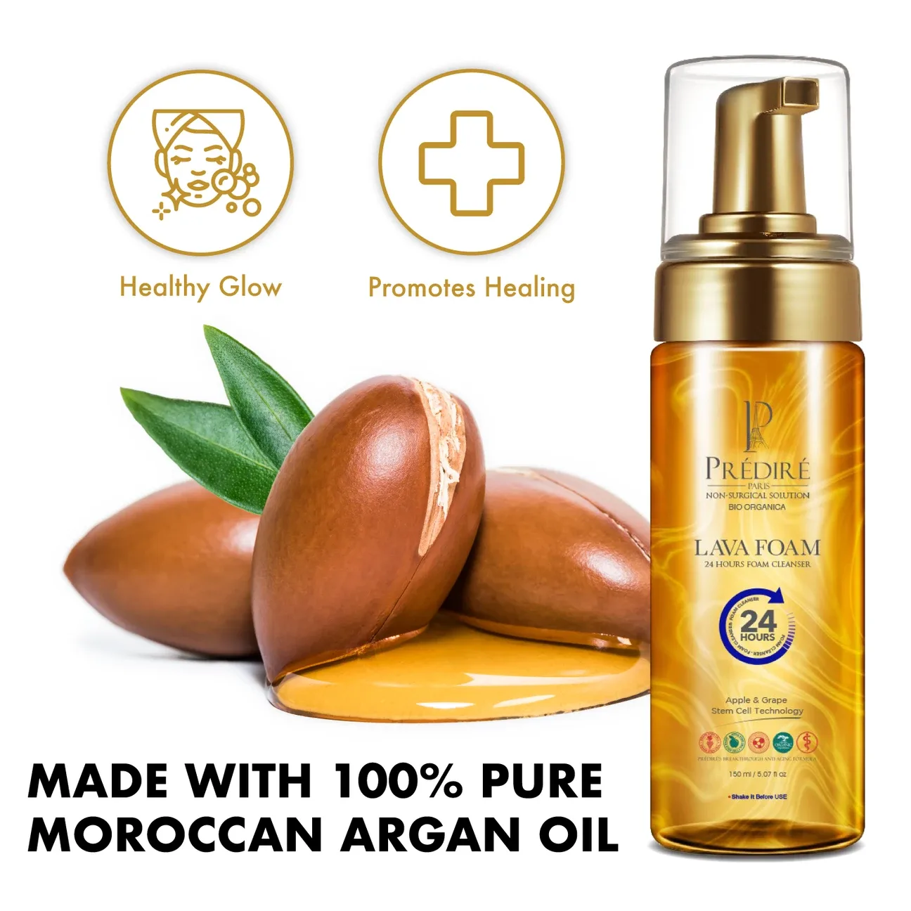 Prédire Lava Foam 24 Hours Foam Cleanser image indicator(6)