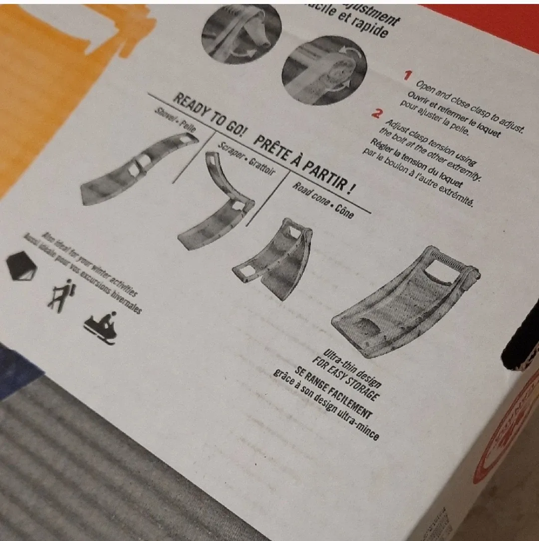 NIB Garant SnoFlex CAR TRIO winter SNOW KIT image indicator(3)