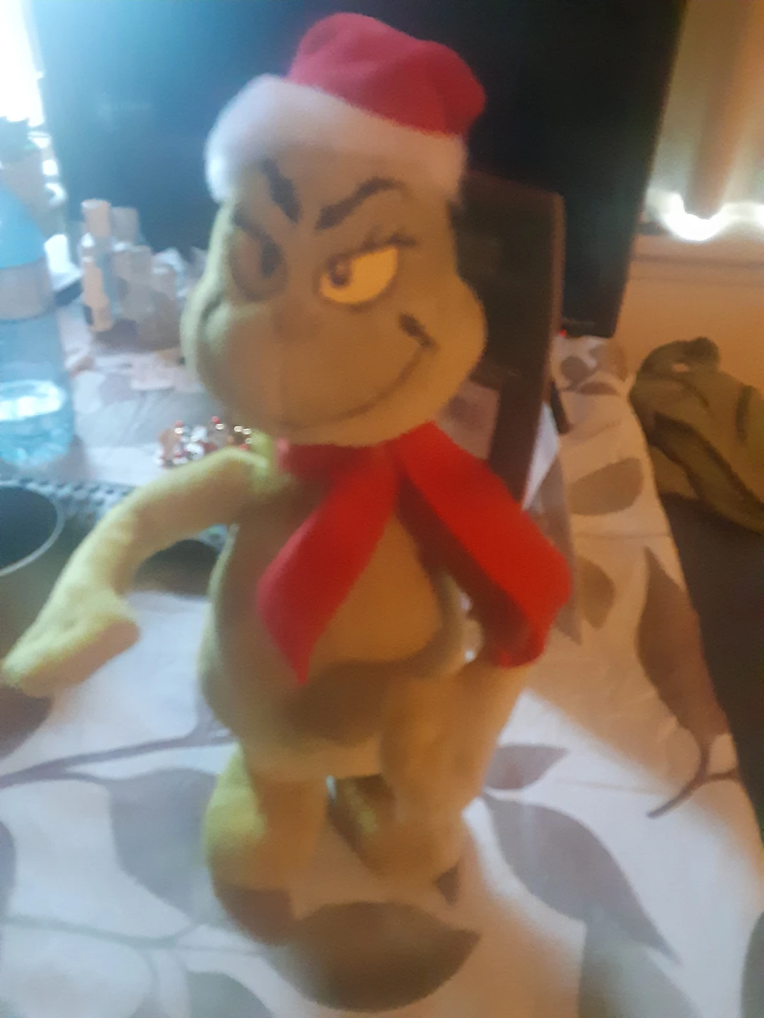 The Grinch Plush Toy battery operated 🥕 - photo 2