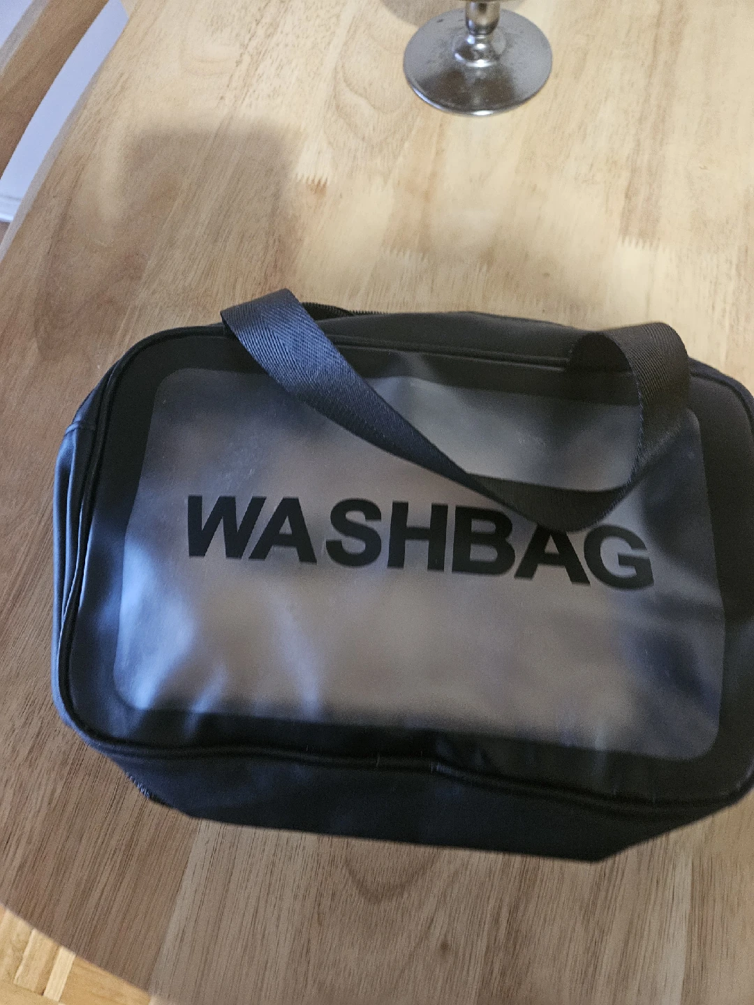 Black Washbag Travel Bag - photo 2