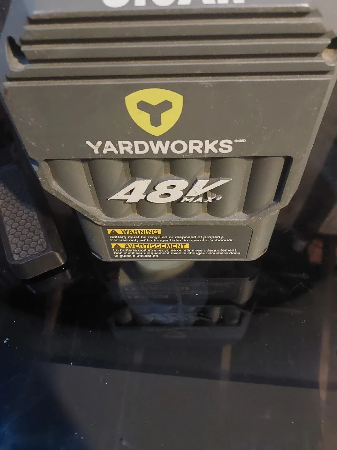 Yardworks 48V 3.0Ah Battery & Charger image indicator(5)